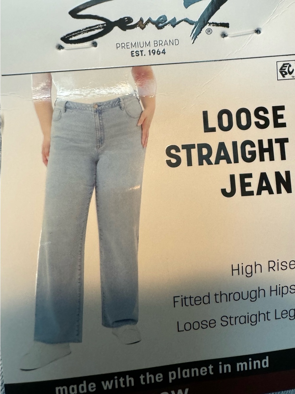 Seven7 Straight Leg Women's Jeans 22W - Picture 3 of 7